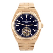 Vacheron Constantin Overseas Tourbillon Rose Gold Blue 42.5mm 6000v Full Set