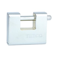 TIMCO Armoured Rectangular Padlock - 90mm | Pack of 1