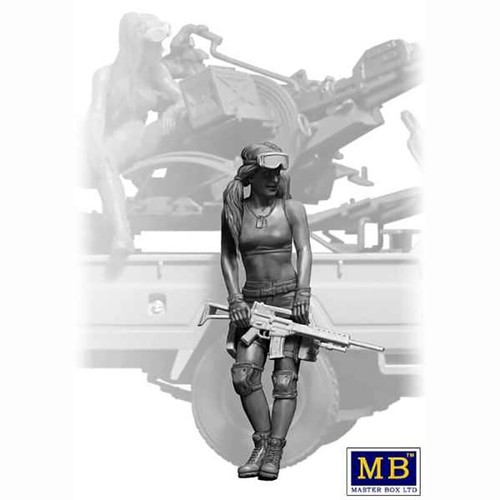 MASTER BOX MB35199 Plastic Figure Kit Scale 1:35 Skull Clan - New Amazons - Picture 4 of 11