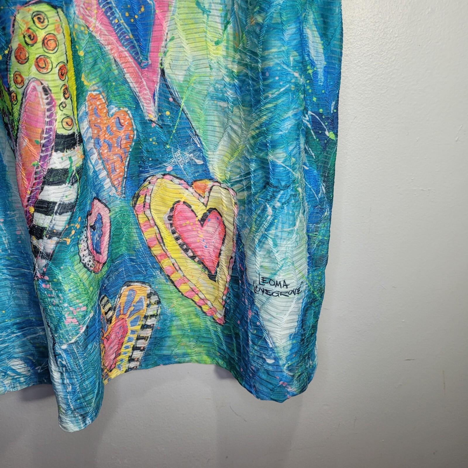 Leoma Lovegrove Size S Sleeveless Dress Tropical Cocktail Dress