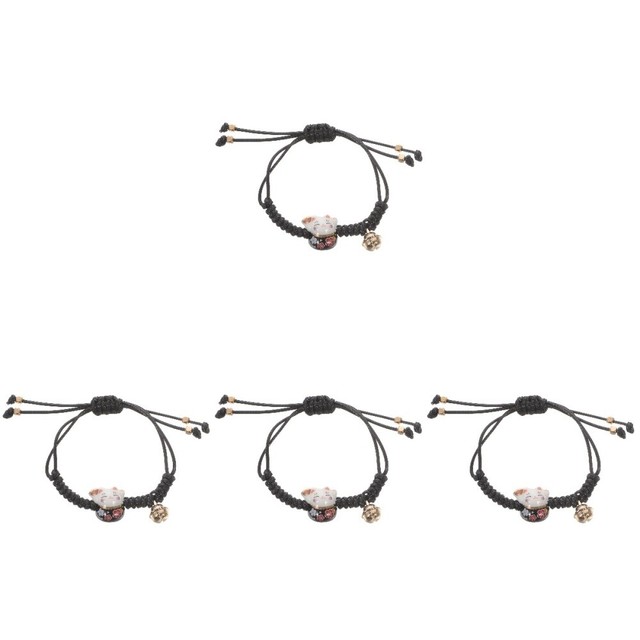 4 Pack Red Cord Bracelet Black Braided Bracelet Ladies Bracelets 4 Pack Red Cord Bracelet Black Braided Bracelet Ladies Bracelets
