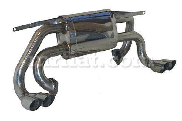 Ferrari Testarossa With Cat Conv ANSA Racing Sound Exhaust Muffler New