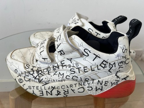 Stella McCartney Eclypse Monogram Sneakers - White/Black, Size 39 - Used - Picture 13 of 13