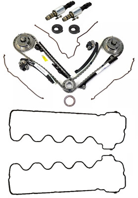 OEM NEW Ford 5.4L Camshaft Phaser, Timing Tensioner, Guide, Chain, VCT Solenoids