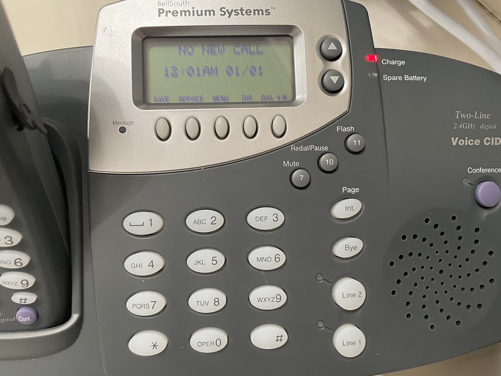 NEW Bellsouth CY373DBS 2Line Cordless Phone System Tested Works eBay