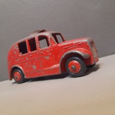 Vintage Dinky Toys Fire Engine Diecast Metal Toy Truck Original Patina 1950s 