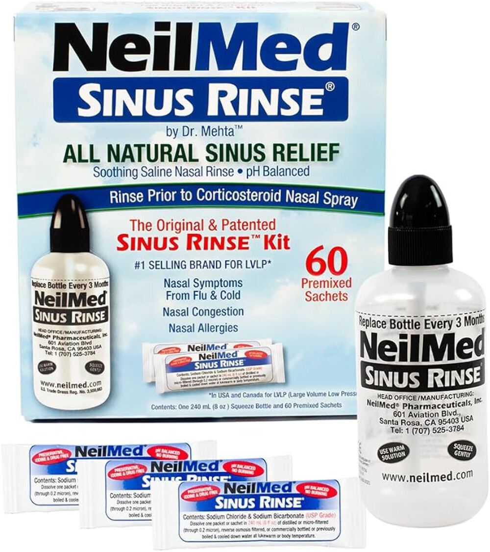 Neilmed Sinus Rinse Kit Sachet (60 sachets)