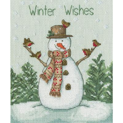 Bothy Threads Kreuzstich Stickpackung ''Jack Frost'', Zählmuster, XX22, 15x18cm