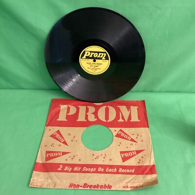 78 rpm BETTY HARRIS, Have You Heard/ Wishing Ring, Prom #1032,  10'' shellac