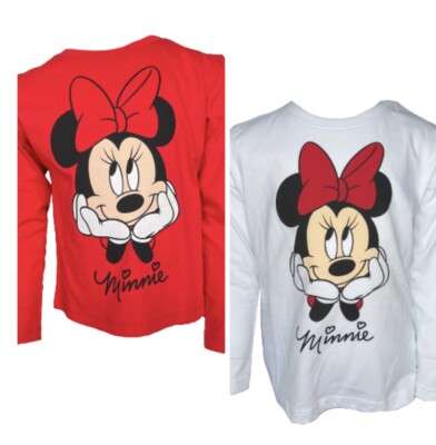 Minnie Mouse Shirt Disney rot weiß  92 98 104 110 116 Baumwolle