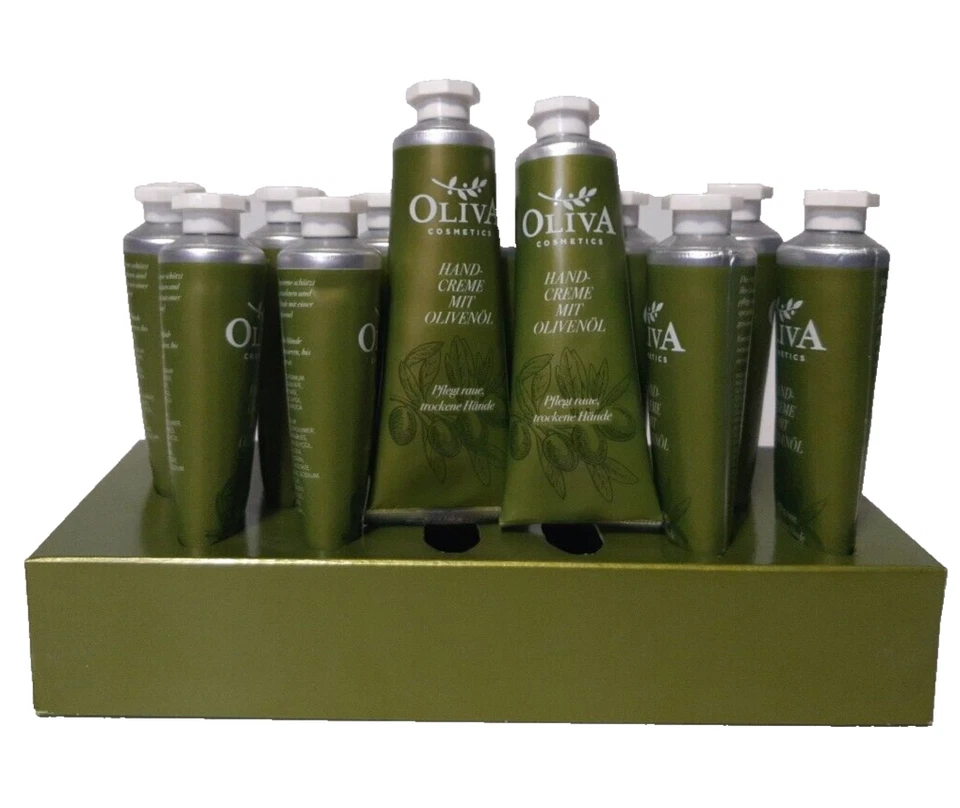 (6 x 30 ml ) OLIVA KOSMETIK HAND- CREME MIT OLIVENÖL Pflegt raue, trockene H 90% - Bild 4 von 4