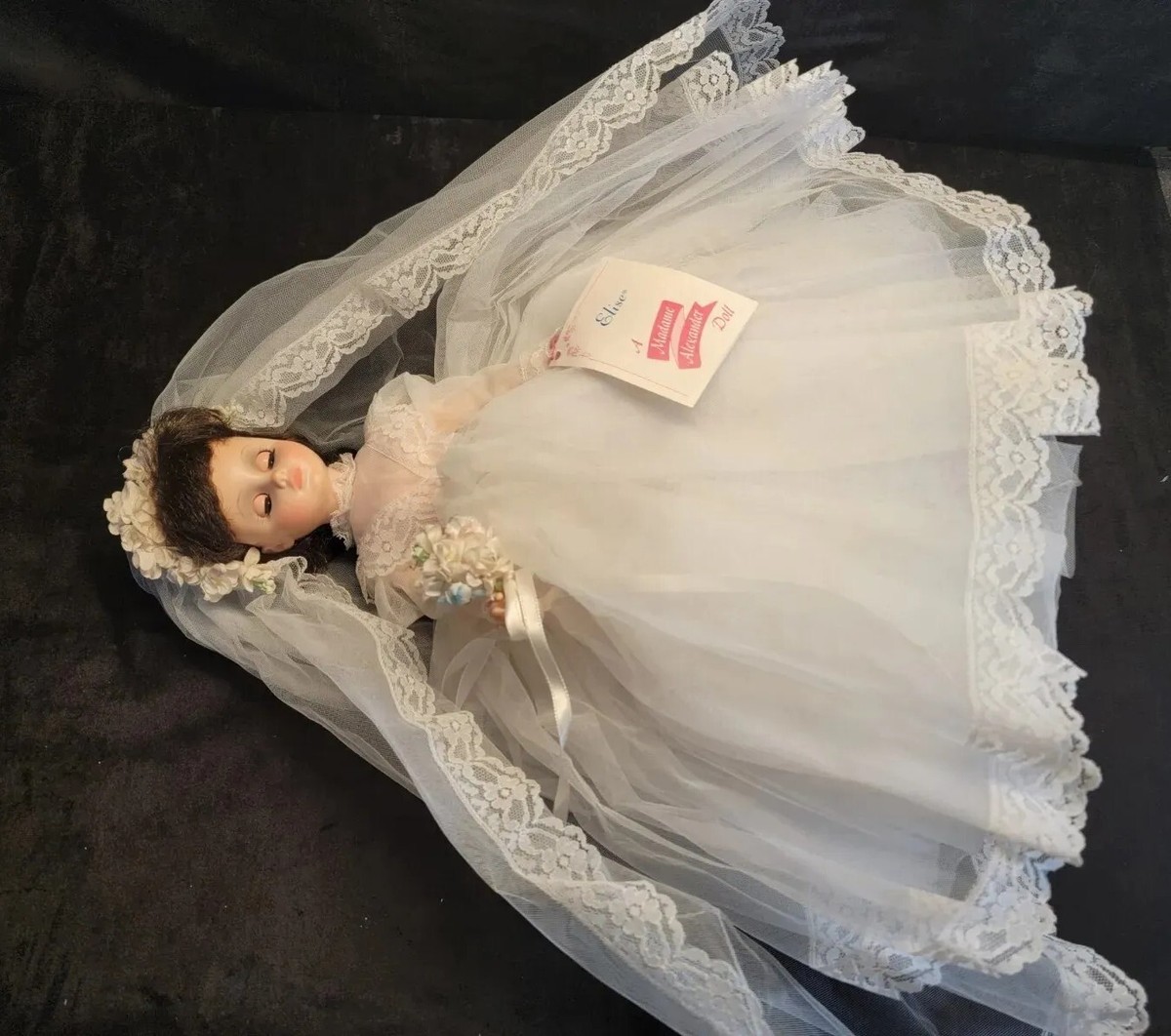 Vintage Madame Alexander Bride Doll #1680 Elise with Tags 1968