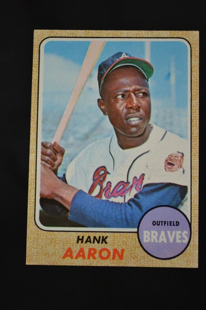 Topps 1968 Hank Aaron Baseball Card 110 NM EBay