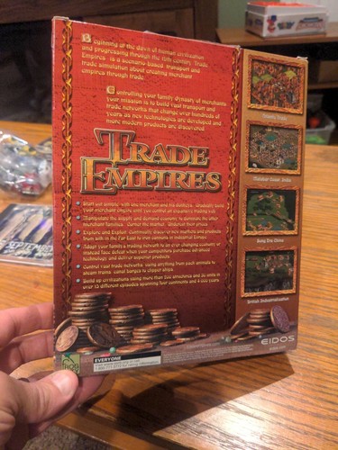Trade Empires Eidos PC CD-Rom 2001 Video Game BIG BOX Win 95 98 Me - Picture 4 of 14