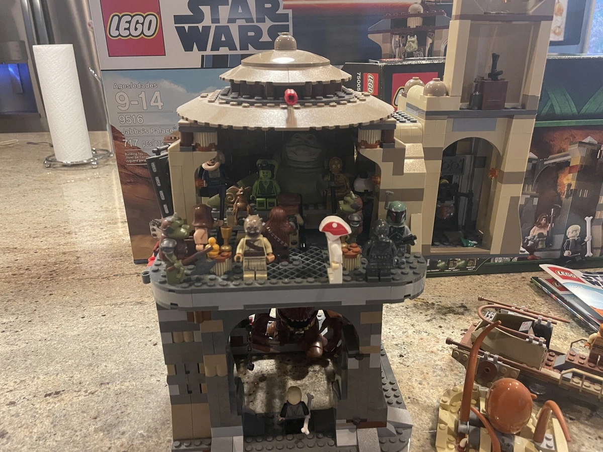 LEGO StarWars Lot Jabba s Palace 9516 Rancor Pit 75001 Desert Stiff Escape 75174