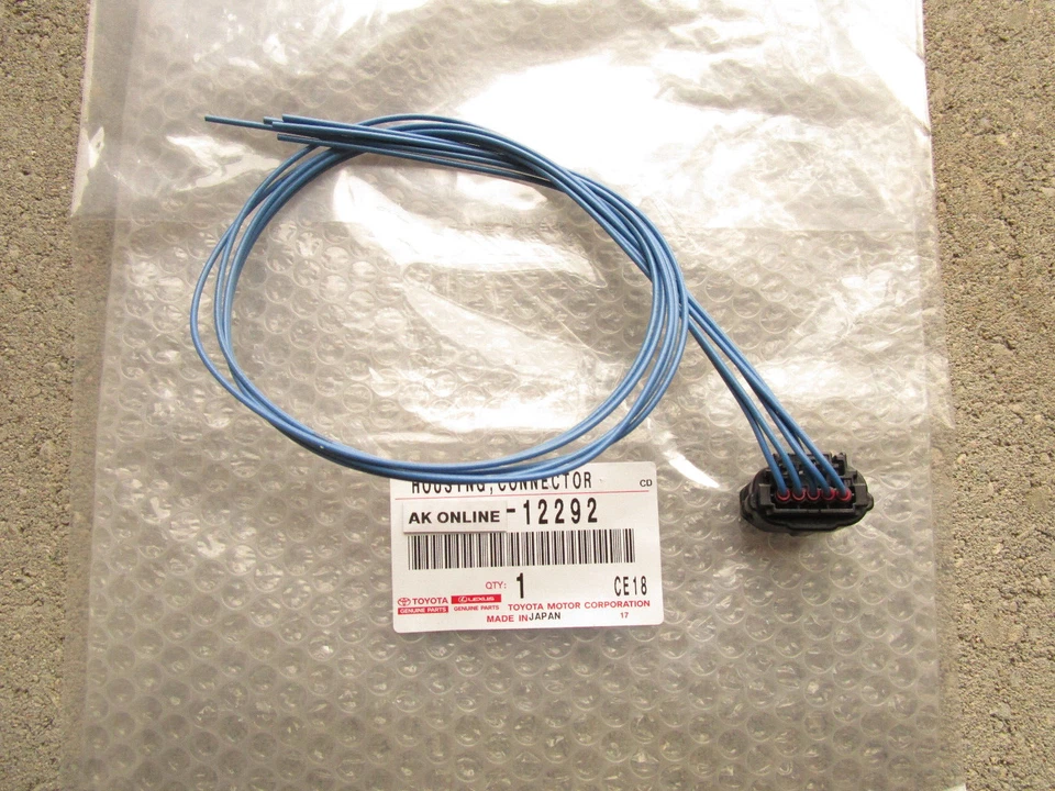 08 - 21 TOYOTA LAND CRUISER RADAR SENSOR 5 PIN PIGTAIL WIRE CONNECTOR OEM NEW - Image 2 of 4
