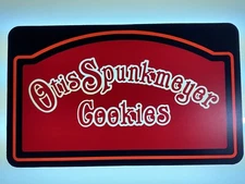 Otis Spunkmeyer Cookies- Lighted Sign Insert - 20 X 12 Man Cave Display