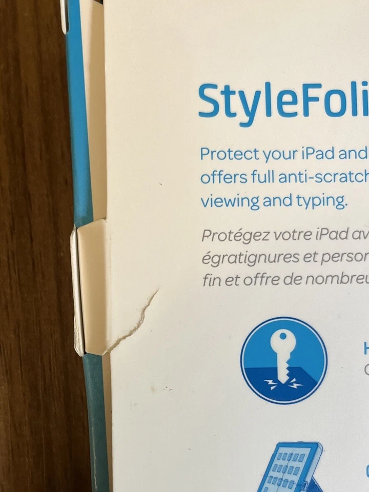 Speck SPK-A2441 iPad mini 1,2,3 Speck StyleFolio Slim Cover Case and Stand New - Image 3 of 3