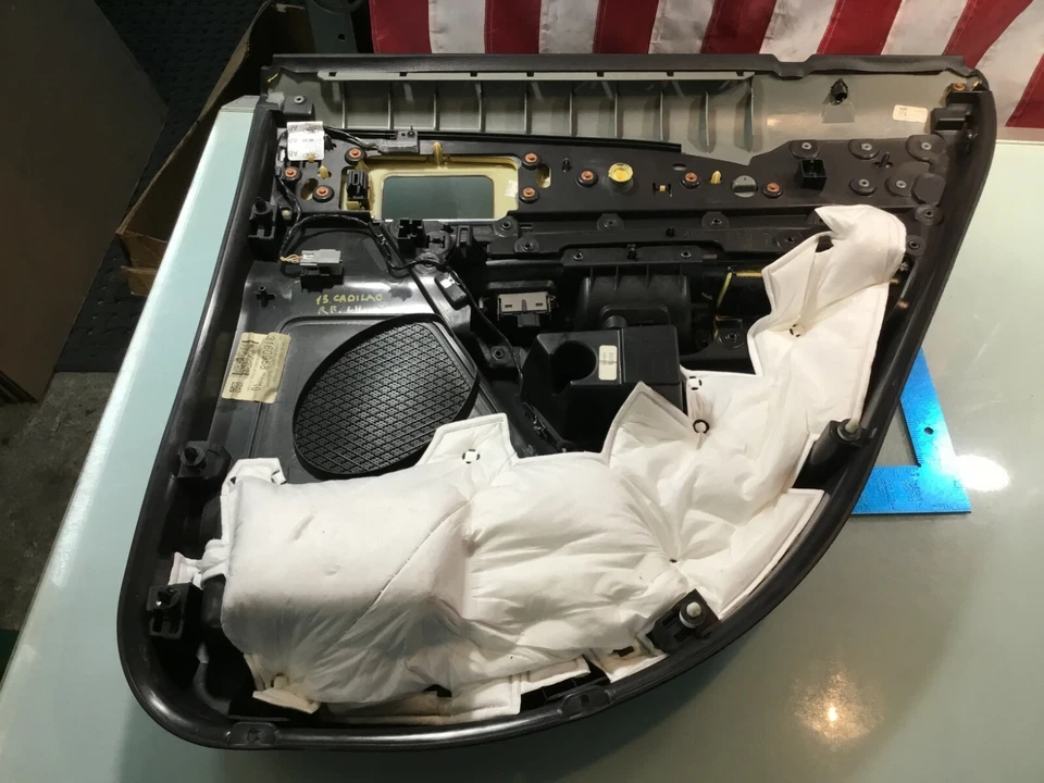 Panel de moldura de puerta trasera izquierda interior Lincoln MKX 11-15 OEM X P Foto 4 de 4