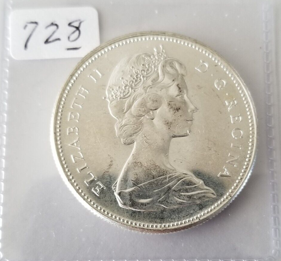 1867-1967 Canadian 80% Silver Centennial Dollar Elizabeth II | eBay