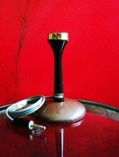 Vintage RARE 1940's / 50's Astatic 54M3 crystal microphone w E6G stand Shure  1