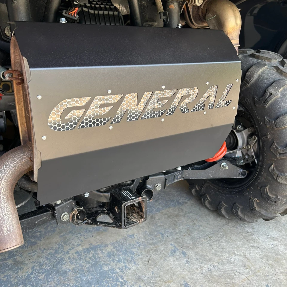 Polaris General Exhaust Cover – Durable Weatherproof SXS Heat Shield for Offroad - Image 3 of 4