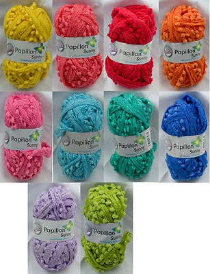 Papillon Sunny knitting yarn. Buy one get one free