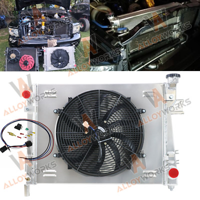 3-Row Radiator Shroud Fan Relay Kit Fit 2003-2009 Dodge Ram 1500 2500 3500 5.7L