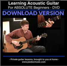 Learn to Play Acoustic Guitar Video  Beginner's Lessons   DOWNLOAD VERSION 