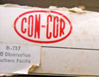 NIB HO 5 assorted Con-Cor Austrian made silver Southern Pacific rail cars — photo 4
