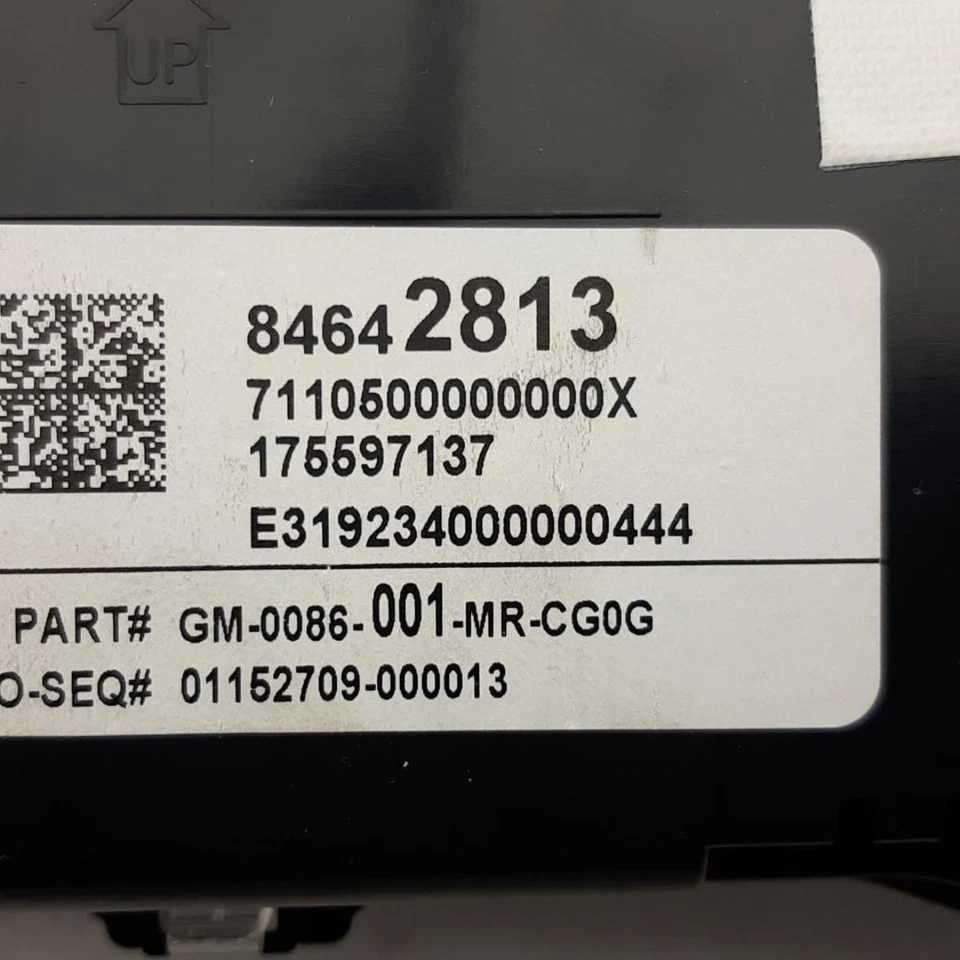 Cuadro de instrumentos velocímetro OEM para Equinox 84642813 1,5 L AT 83K Foto 2 de 3