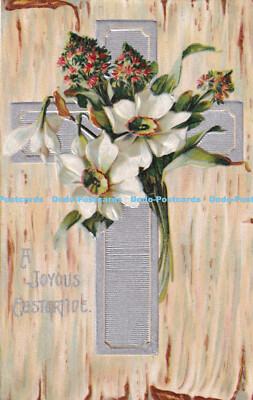 R504102 A Joyous Eastertide Series No 977 Greeting Card International Art Publis