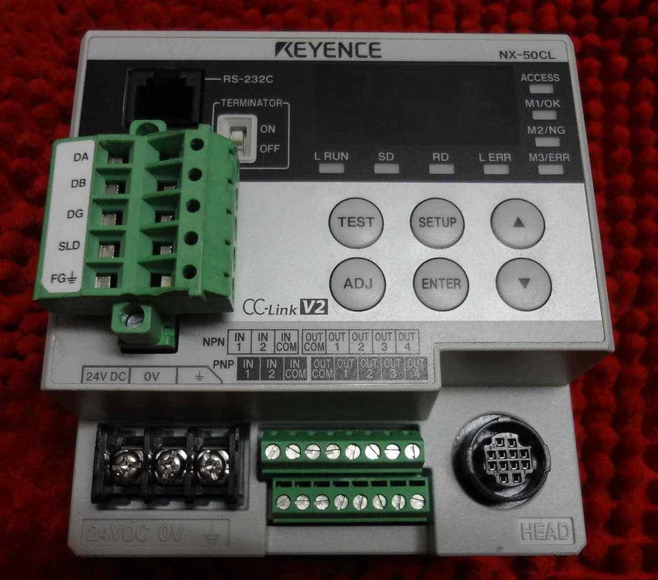 keyence PLC NX-50CL FREE EXPEDITED SHIPPING Refurbished - Image 4 of 4