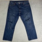 Buck Mason Selvedge Full Saddle Jeans Mens Size 38 Dark Blue Japanese 13oz Denim