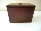 Vintage Wooden Recipe Box With Some Labels " Great Rare Collectible Item " — photo 9