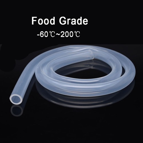 Food Safe Silicone Tube Hose Pipe, ID Ø 0.5mm-25mm All Size, HIGH TEMP 200℃ - Picture 2 of 6