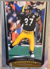 1998 Upper Deck Carnell Lake #199 Steelers