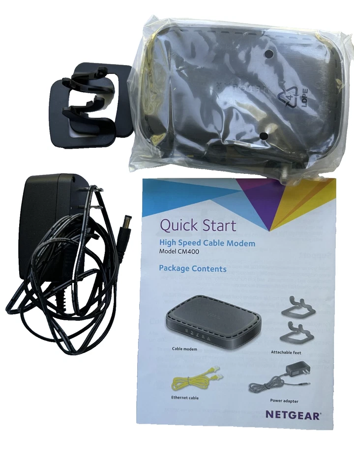 Netgear CM400 Docsis 3.0 Cable Modem New - Open Box - Image 3 of 3