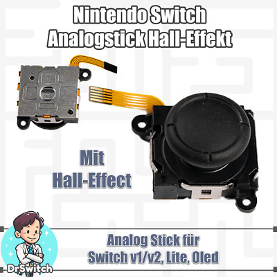 Nintendo Switch - Lite - Oled Joy Con Thumbstick Hall Effect Analogstick Effekt