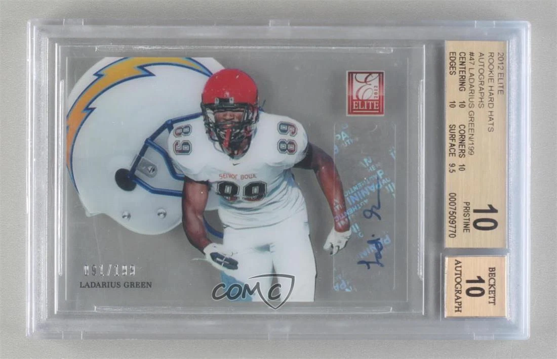 Ladarius Green Panini Elite Hard Hats Signatures #47 Base