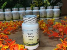 Shark Cartilage 1000mg Serving 500mg 60 Capsules - Fresh - Best Price