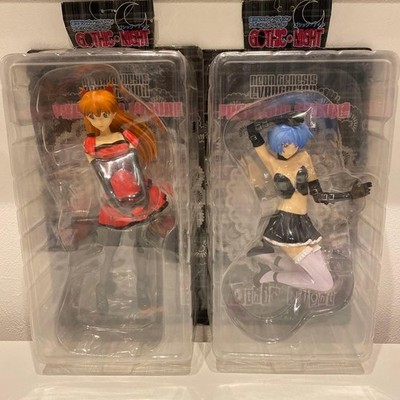 Neon Genesis Evangelion Premium Figure 2 Set Gothic Night Asuka Rei SEGA Ray