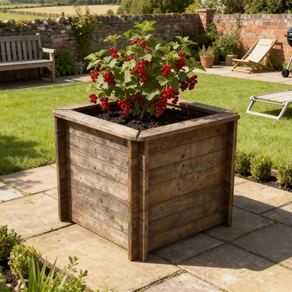 Raised Garden Bed - 1m x 1m - 965mm Height - 27mm Thick Wall