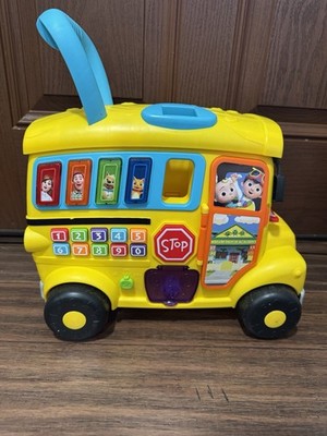 Cocomelon Ultimate Learning Bus  W/ All Letters Screw Stripped Battery Cover
