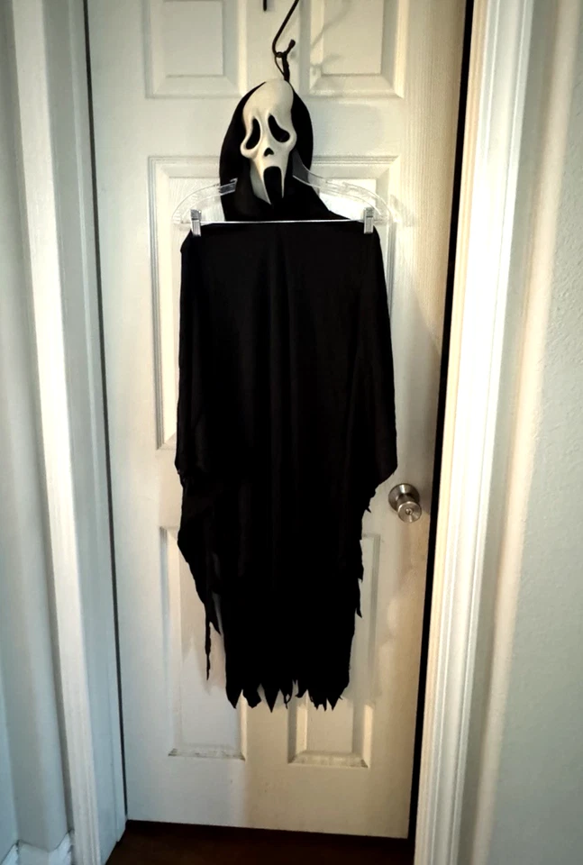 90s Scream Ghost Face Costume Mask Gen 2 Fun World Easter Ultd Original Bag S 12 - Image 4 of 4