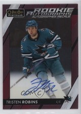 2023-24 O-Pee-Chee Platinum Rookie Matte Pink Tristen Robins #R-TR Auto 16fy