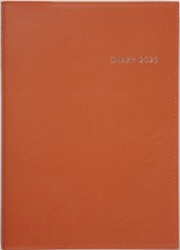 Takahashi 2025 Planner, April Start, A5 Weekly Desk Diary, Casual Size 4, Orange