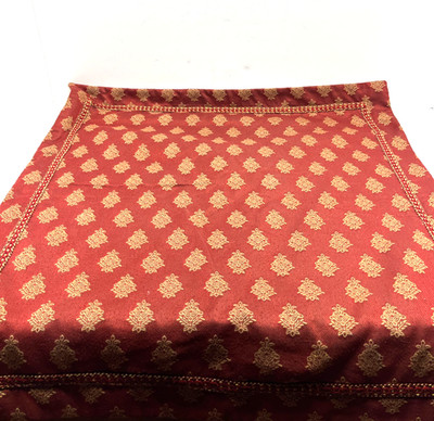 Jane Seymour Micheal Amini Bedding Throw Pillow Cover 24 x 24   Red & Gold !