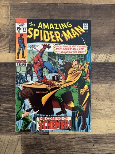 Amazing Spider-Man #83 (Marvel, 1970) 1st app. Schemer & Vanessa Fisk | Key FN+