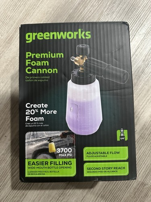 #ad #ad Greenworks Premium Pressure Washer Foam Cannon Spray Wand $24.58